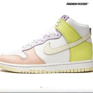 Nike Womens Dunk High 'Lemon Twist'